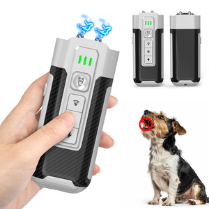 Handheld Elektro schock <span class=keywords><strong>Stop</strong></span> <span class=keywords><strong>Barking</strong></span> Kontroll gerät Ultraschall Hunde rinde Abschreckung LED Ultraschall Hund Repeller - Product Image 1