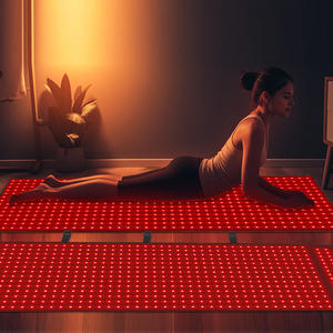 Tragbares LED-Lichttherapie bett Kunden spezifisches Logo Eingebaute Lithium batterie Infrarot-Lichttherapie matte - Product Image 5