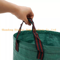 Tas limbah halaman luar ruangan dapat dilipat wadah berkebun tempat sampah daun tas limbah taman untuk stek hijau dan limbah