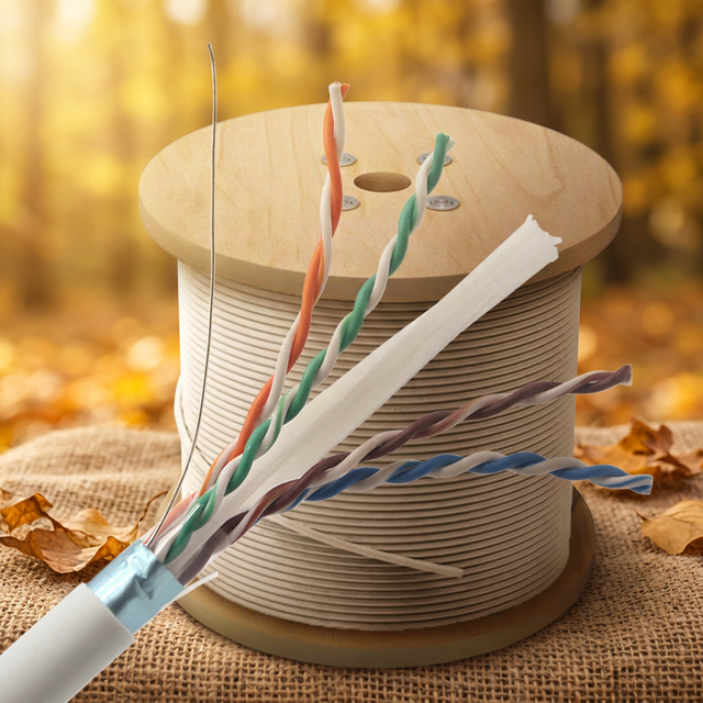Shielded Network Stp Ftp Cat6 Cable Cat6a Certifier Lan cat 6 Sftp Cable