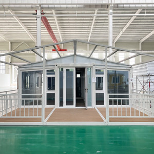 Foldable 20ft40ft Container Prefabricated Tiny Home with 50/75/100 mm EPS Sandwich Panels Fully Galvanized Main Frame - Product Image 1