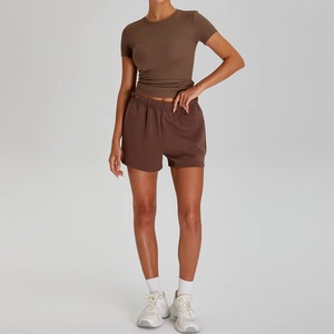 Ensembles de yoga personnalisés pour femmes, haute élasticité, longueur intégrale, manches longues, avec cordon de serrage, anti-transpiration, pour activités de fitness en extérieur, motif imprimé - Product Image 4