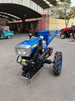 Motokultivator diesel, Mesin Pengolah Tanah Mini, Traktor Tangan Pertanian 20hp
