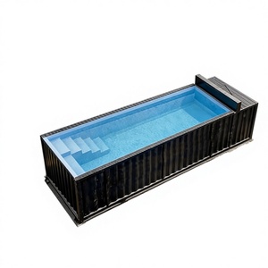 <span class=keywords><strong>Piscine</strong></span> rectangulaire familiale surélevée en <span class=keywords><strong>bois</strong></span> et fibre de verre (FRP) de 20 pieds, bleue, personnalisée, pour la maison, modèle 2026, à vendre - Product Image 6