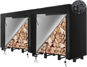 Housse de <span class=keywords><strong>bois</strong></span> de <span class=keywords><strong>chauffage</strong></span> pour patio extérieur robuste Housse de protection en tissu imperméable et anti-poussière et cadre en <span class=keywords><strong>bois</strong></span> de polyester - Product Image 2