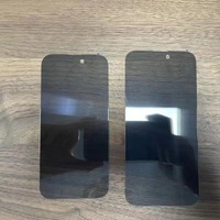 Film de protection d'écran en verre trempé anti-espion à couverture intégrale avec emballage de vente au détail pour iPhone 17 Pro Max, Samsung A57, A07, A06