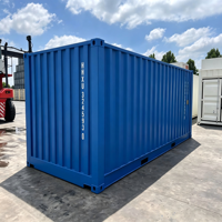 Conteneur maritime sec de 20 pieds 20GP à ouverture latérale complète, conteneur à portes latérales complètes pour le chargement facile de marchandises.