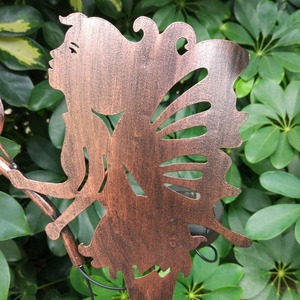 Solar Fairy Garden <b>Light</b> <b>Led</b> Glass Ball Wall Mount Water Resistant Outdoor Decor - Product Image 2