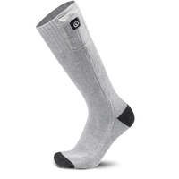 Chaussettes chauffantes électriques épaisses pour le ski, unisexes, pour les sports d'hiver en plein air, avec batterie rechargeable 7,4 V