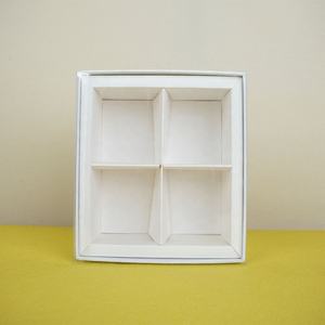 Boîte impression français macaron cookies tiroir boîtes en carton emballage avec <span class=keywords><strong>4</strong></span> prises 6 prises et couvercle en plastique - Product Image 2