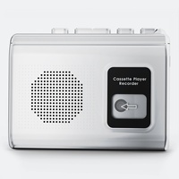 Reproductor de Casetes Portátil TOMASHI F-119, Grabadoras de Casetes Compactas con Conector para Auriculares, Reproductor de Música en Casete