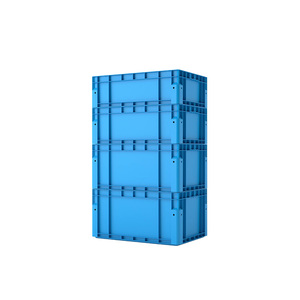 제조업체 하이 퀄리티 중장비 스택형 스토리지 플라스틱 스토리지 박스 ASRS AGV ACR 창고 토트빈 - Product Image 6