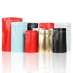 Individuelle Milch-Kaffeelichtung-Ergänzungsverpackung Reißverschluss-Lebensmittelverpackung Kaffeebohnenbeutel