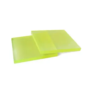 Polyurethane Beef Plate Thickened shock-absorbing polyurethane rubber sheet yellow green polyurethane board pu board