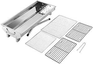 BBQ Barbecue Grills Clothing Stainless Steel High Quality <b>Blacking</b> Poskirte Outdoor Garden Caskirtsparty Friendly Steel <b>Trolley</b> - Product Image 6