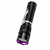 Lampe torche UV en alliage d'aluminium 1246, type C, étanche, logo personnalisé, usage industriel, commande en gros
