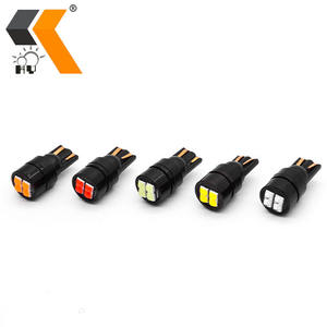 Flexible éclairage LED 12v pour intérieur de voiture, ampoule de feu de stationnement, T10 3030 4SMD W5W, 168 194 Canbus sans erreur, T10 - Product Image 3