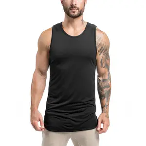 Custom design print suitable sport tank top,popular tank top men gym wear yoga tank top