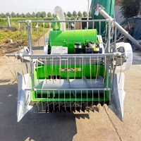 Moissonneuse-batteuse agricole pour céréales, soja, blé, riz, machine de récolte du soja