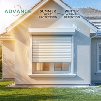 Stores enrouleurs isolants solaires réfléchissants anti-UV pour fenêtres de bureau orientées vers le soleil
