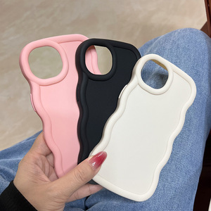 <span class=keywords><strong>Coque</strong></span> Arrière Magnétique Antichoc Souple en Silicone TPU à Ondulations Couleurs Bonbon pour <span class=keywords><strong>iPhone</strong></span> 17 Pro Max 15 16 14 13 12 11 Plus - Product Image 4