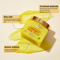 UUKKG 700g Vegan Natuurlijke Bodyscrub Formule Aloë Vera Zeezout Verhelderende Exfoliërende Hydraterende Verwijdert Donkere Vlekken