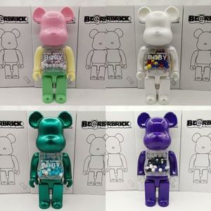 Giocattoli Cartoon Fai-da-Te, Action Figure Personalizzata Bearbrick 400, Ornamenti Bearbrick 400% da 28cm, Regalo - Product Image 6
