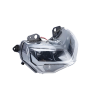 Faro LED Negro Superbrillante Yongjin para Motocicleta con Luz Alta/Baja para Kawasaki Z900