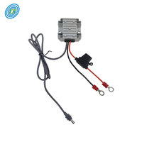 Adaptateur Starlink Mini 12V 12V 24V vers 30V 3.5A DC Convertisseur Starlink Mini avec bornes à anneaux de fusibles Convient pour camion VR Marine