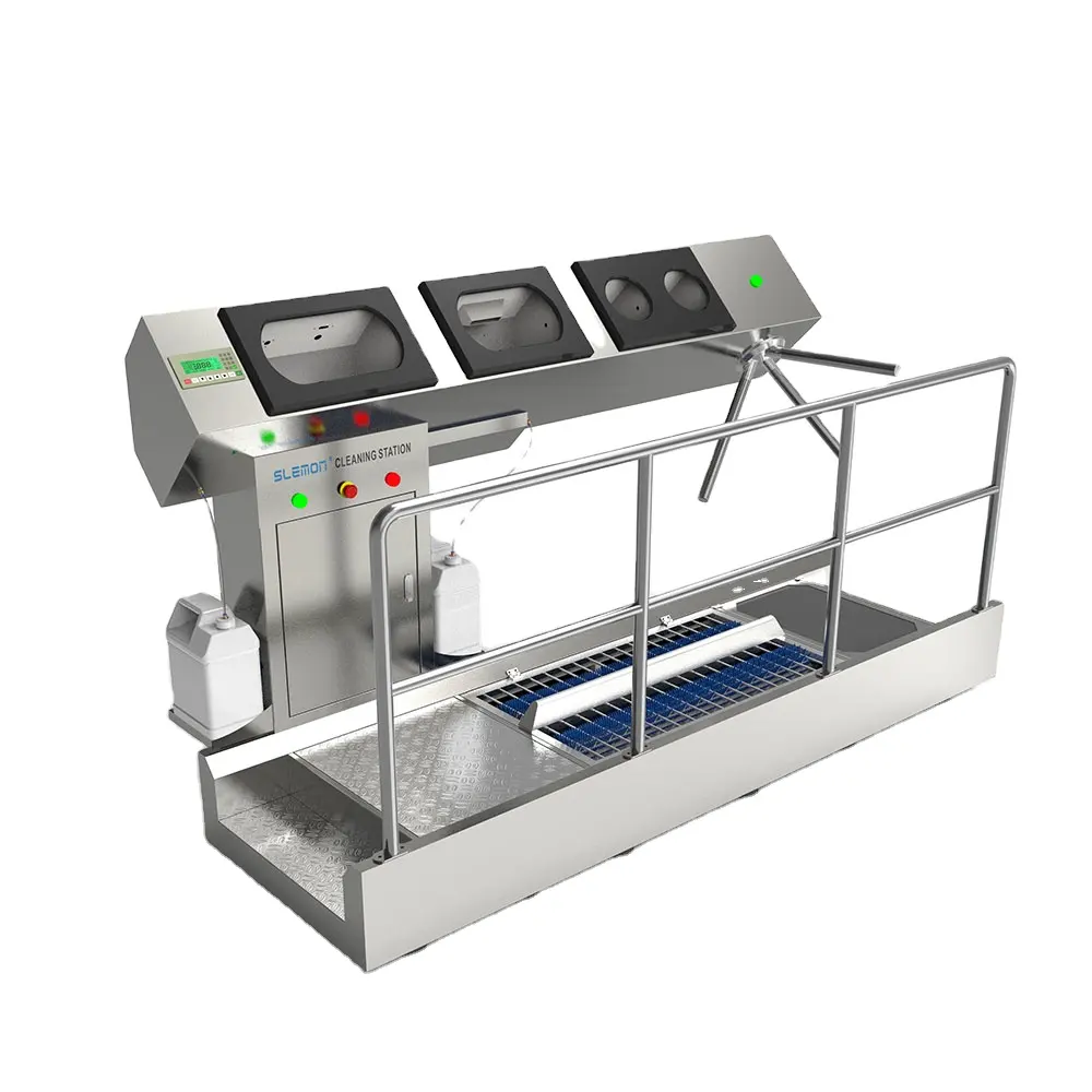 2021 Slemon Hygiene Station Schuhsohle Sterilisator Reinigung Maschine Mit Hand Waschen Und Desinfektion Funktion