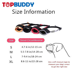 Silencieux en Nylon respirant pour chien, logo personnalisé, à mailles solides, avec bretelles réglables, évite les morsures, mastiquer - Product Image 6