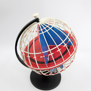Modèle pédagogique d'instrument géographique Qinghua 34009, modèle de la latitude et de la longitude terrestres, 32 cm, taille moyenne, fourni directement par l'usine - Product Image 1