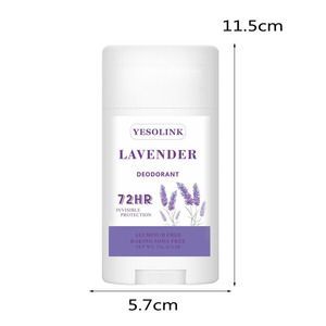 Venta directa de fábrica, Crema Corporal <span class=keywords><strong>antitranspirante</strong></span>, barra de fragancia de lavanda, 75g, cuentas para caminar, Rocío <span class=keywords><strong>antitranspirante</strong></span> - Product Image 3