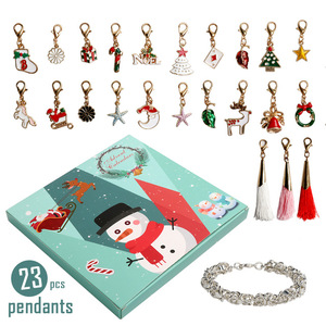 Navidad DIY Calendario <span class=keywords><strong>de</strong></span> Adviento para niños joyería calendarios <span class=keywords><strong>de</strong></span> Adviento 24 descuento el día <span class=keywords><strong>de</strong></span> Navidad los niños ciegos <span class=keywords><strong>de</strong></span> la Caja - Product Image 1