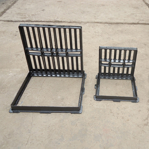 Couverture utilitaire Argelia Market <span class=keywords><strong>Grille</strong></span> de ravin carrée en fonte ductile pour système de drainage Sécurité routière - Product Image 5