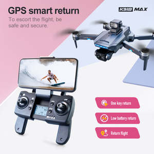 <span class=keywords><strong>Drone</strong></span> <span class=keywords><strong>K918</strong></span> MAX avec caméra double 4K HD et système d'évitement d'obstacles GPS, hélicoptère jouet RC professionnel, <span class=keywords><strong>drone</strong></span> sans balais - Product Image 6