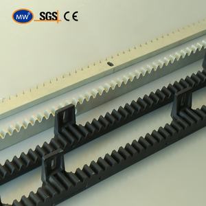 آلة نقش على قضبان البوابات المجلفنة بباب جرار من المصنع ، رف تروس صناعي عالي الجودة باستخدام الحاسب الآلي - Product Image 3