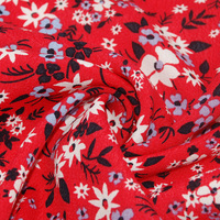 Robe de vacances pour femmes, tissu imprimé 45% viscose 55% rayonne
