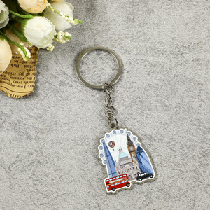 Llavero Metálico Personalizado Huili, Colgante Pintado de Aleación de Zinc con Logotipo de Empresa, Regalo de Aniversario, Llaveros Promocionales - Product Image 1