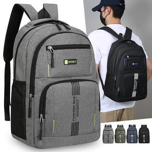 Sac à dos pour ordinateur portable homme, léger, multi-poches, décontracté, sport, voyage, respirant, imperméable, pour l'école - Grande Vente - Product Image 1
