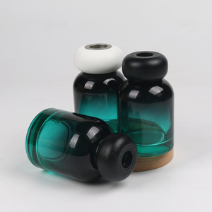 Capsules diffuseur de parfum en bambou naturel avec couvercle en bois, logo personnalisable, <span class=keywords><strong>pour</strong></span> flacons - Product Image 2