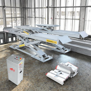 Gunting pelurus roda GQ500 + 5T, kendaraan mobil besar Platform hidrolik silinder ganda - Product Image 4