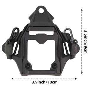 Adaptador Táctico de Montaje NVG de 3 Orificios de Aluminio VAS Shroud para Piezas de Expansión de Casco Mich AF Wendy - Product Image 4
