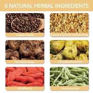 ชาดอกเก๊กฮวย เมล็ดขี้เหล็ก และโกจิเบอร์รี่ ชาบำรุงไตและตับ ชาสมุนไพรธรรมชาติ 100% คุณภาพสูง บรรจุ 5 กรัม*30 ซอง (OEM) - Product Image 2