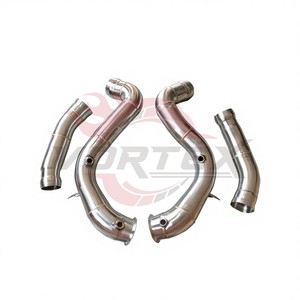 Tubo de Escape de Alto Flujo Vortex de 3 Pulgadas para Mercedes-Benz AMG W205 C63 4.0L, Acero Inoxidable 304, Pulido Espejo, Alto Rendimiento - Product Image 5