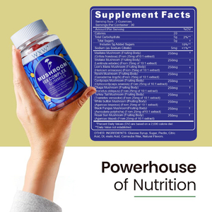 Gomitas de setas de alta calidad Aumentan la energía Colágeno gomoso Vitamina Suplementos herbales Caramelo - Product Image 2