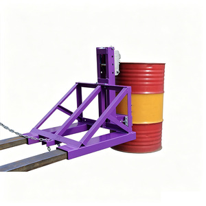 Industrieller 500kg Einzeltrommel-Greifer für Gabelstapler mit Adlerschnabel-Hebevorrichtung für 200L Metallfässer - Product Image 3