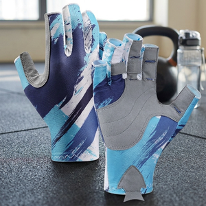 Gants de pêche chauffants unisexes de haute qualité SPRINT SPORTS, logo personnalisé, anti-UV, polyester isolé, fermeture à boucle, utilisation en extérieur, tous usages - Product Image 3