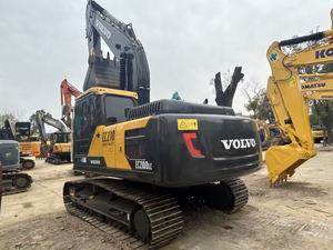 Excavadora de cadenas Volvo EC210DLC usada, excavadora Volvo 210 EC210b EC210 usada en venta, Corea ORIGINAL - Product Image 3