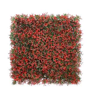 Panneaux de feuillage artificiel en plastique vert, style rustique, fougère, herbe, panneau de <span class=keywords><strong>jardin</strong></span> de haute qualité, décoration de fond, plante murale en bois - Product Image 4